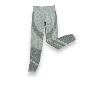 VS PINK Seamless Contour Gray Mesh Compression Leggings Small